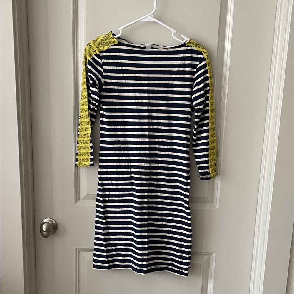 Nanette Lepore Oonagh Stripe Cotton Dress